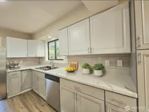 Upstairs Kitchen-Virtually Staged