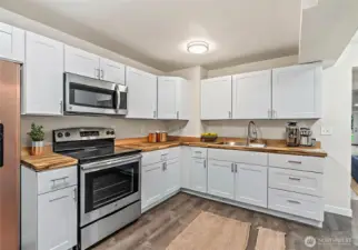 ADU Kitchen- Virtually Staged