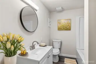 ADU  Bathroom - Virtually Staged