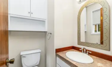 Addition powder room