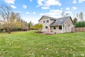 Nearly every portion of this property is fenced.