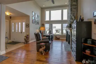 First, a look at the great room.