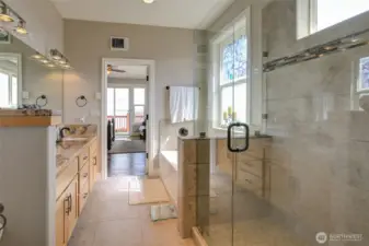 Heading out of the primary and back towards the hallway, we will look at the rest of the upstairs.