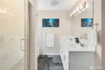 Primary Bedroom w/ En-Suite Full Bath & Walk-In Closet