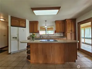 Cooking Island has a Jenn-Aire that gives you lots of great options!