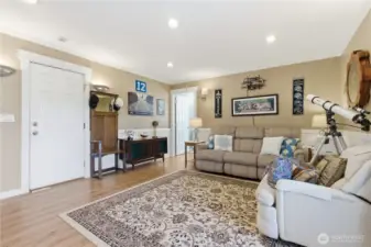 Versatile family room located off the garage