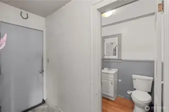 Full bath on main level