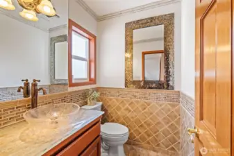 Guest bathroom on main floor.