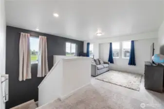 Upstairs loft or flex area.