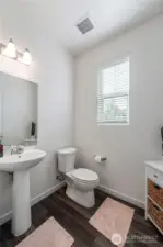 Downstairs half bath