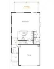 Main floor with Ext covered patio