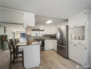 Look at the water while in the kitchen!