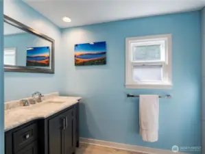 Main floor bathroom