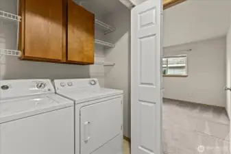 Laundry area