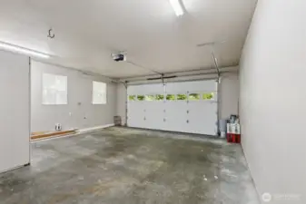 Two-car garage