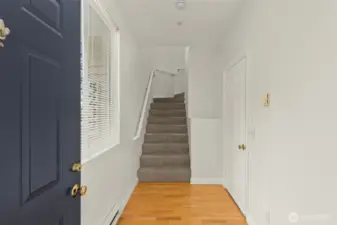 Full size attached single car garage