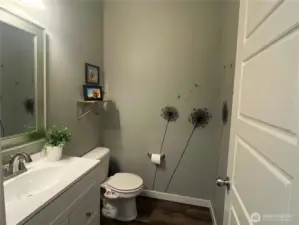 Downstairs 1/2 bath