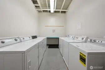 Free laundry room