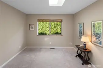 2nd bedroom is off hallway separate from Primary BR.