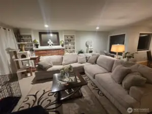 living room from front entrance