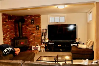 basement/downstairs rec area