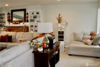 living room/cozy window view