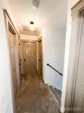 Stairs to primary suite