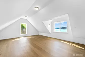 Beautiful wide planked FSC Certified Wood Floors.