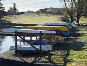 Kayak space you can rent!