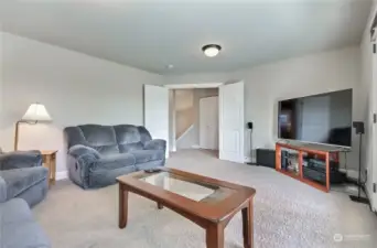 Bonus room has access to large balcony as well as lovely double doors.