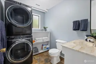 Huge laundry room