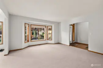 Living Room with nice large windows for plenty of natural light.