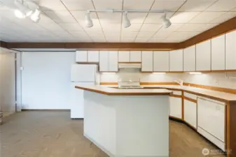 lower level kitchen