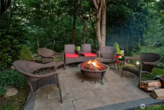 Evenings come alive with fireside conversation and warmth.