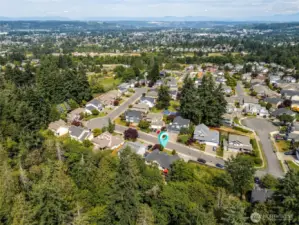 Belmont’s gated community offers well-built homes and a lovely park for residents.