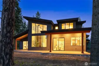 Back of home view