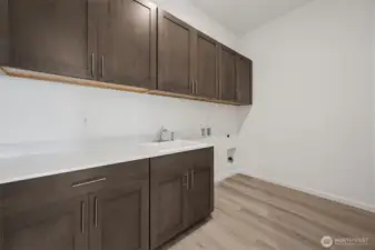 ***Not Actual Home*** Laundry room
