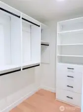 Primary Walk-in Closet