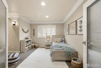 Bonus room upstairs: great kids room, playroom, office, gym, game room or media room. *virtually staged