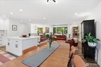 Very light and bright.