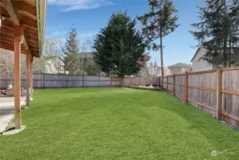 Large Fully Fenced Backyard!