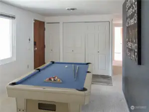 Bonus room in basement (virtually staged).