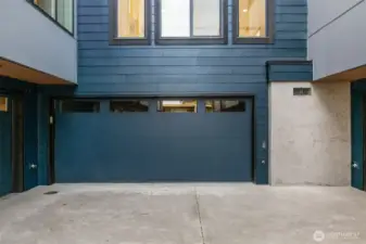Garage entry