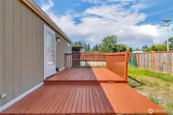 Back deck