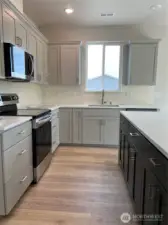 Under Construction - Side view of Kitchen