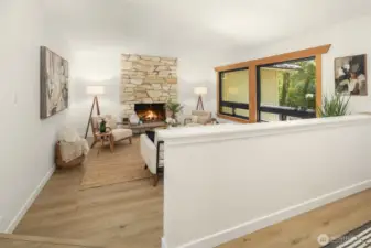 Fireplace Den
