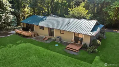From Backyard, Metal roof 2012(estimated)