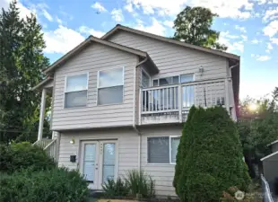 Front of Home facing East