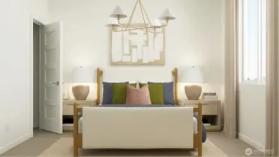 Private suite bedroom