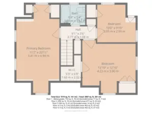 Floorplan Upper Level